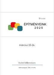 Előlap kiadvány ÉPÍT2025